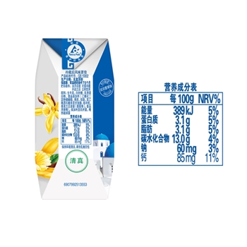 伊利安慕希希臘風(fēng)味酸牛奶香草味營(yíng)養(yǎng)早餐學(xué)生205g12盒