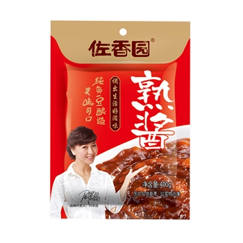 佐香園熟醬400克 拌飯拌面醬蘸醬菜 東北黃豆醬 大豆醬