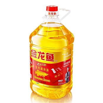 金龍魚 黃金比例 食用調(diào)和油 5L/桶
