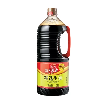 海天精選生抽1750ml 釀造醬油 涼拌炒菜火鍋調(diào)料