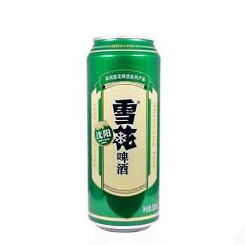 沈陽(yáng)雪花啤酒11°整箱500ml12罐