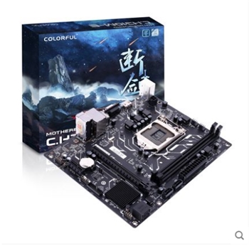 Colorful/七彩虹 斷劍H310M-E V20 1151針 DDR4 臺式電腦游戲主板支持WIN7