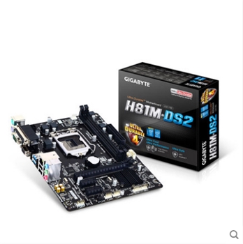 Gigabyte/技嘉 GA-H81M-DS2 全固態(tài)電容臺式機(jī)電腦主板1150針DDR3